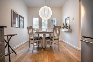 AAF_Mary-Cates-2 Dining hardwood flooring | All American Flooring